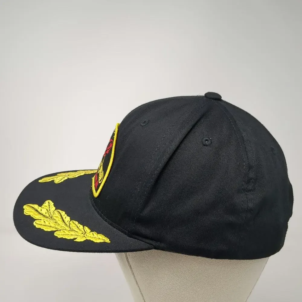 The Hundreds Snapback Black One Size Hat Scrambled Eggs Death From Below Patch